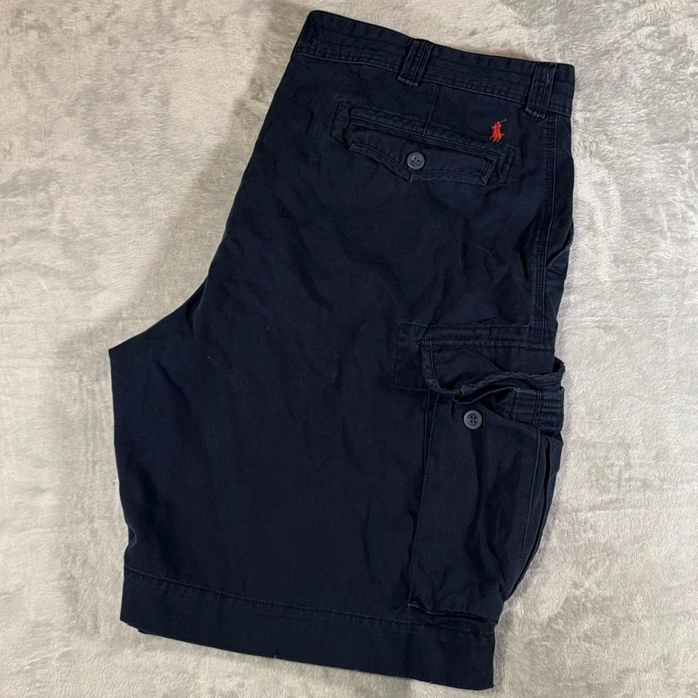 Vintage Polo Ralph Lauren Cargo Shorts | Navy | 46B